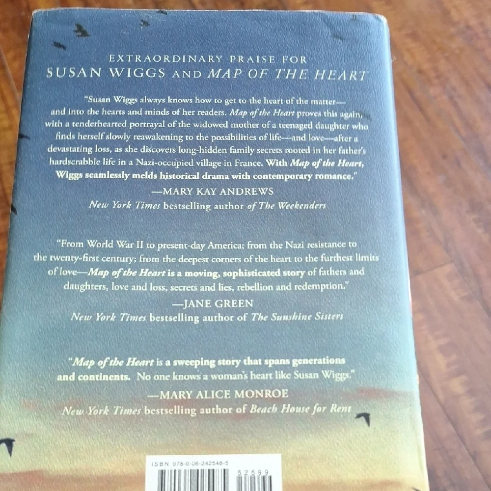 Map of the Heart by Susan Wiggs Hardcover